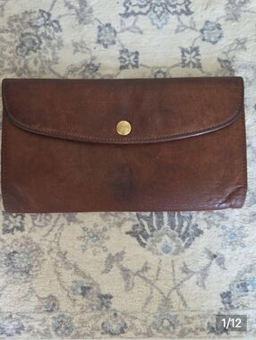 Coach 70s Rare Eclair Zipper Wallet Vintage Rare
